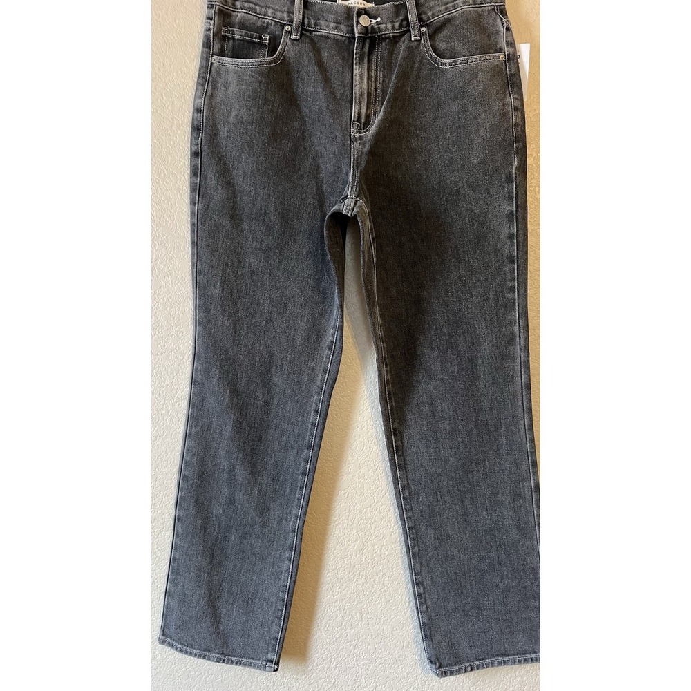 Pacsun Boyfriend Straight Black Vintage Wash Jeans 90s Grunge Women's 30 A0008
